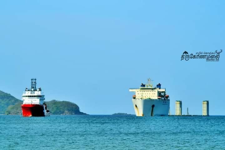 Uppuveli Beach House Trincomalee Buitenkant foto